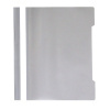 Скоросшиватель пластиковый А4 Бюрократ "Economy", прозрачный верх.лист, серый 998148																	